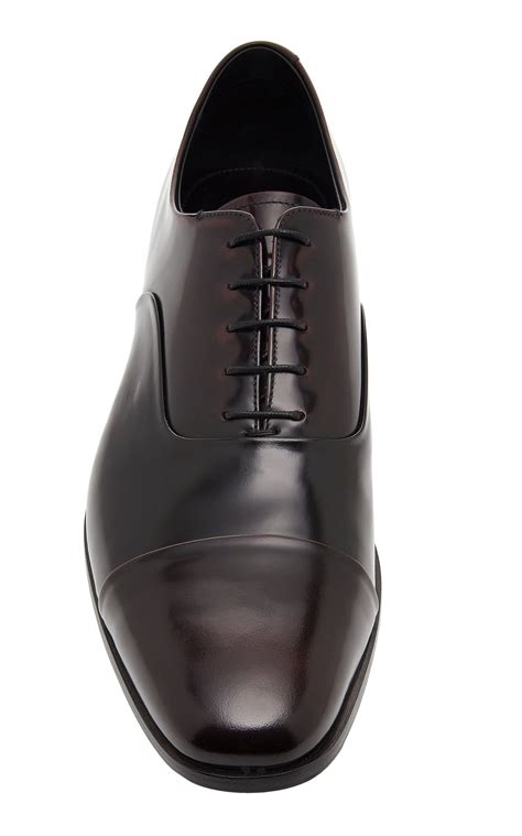 prada spazzolato fume leather dress shoes|Prada Spazzolato Fume Leather Dress Shoes on SALE .